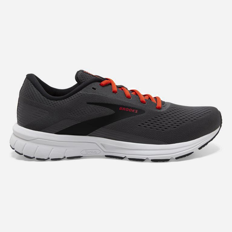 Brooks Signal 3 Mens Road Running Shoes Ireland Blackened Pearl/Black/Red Clay (MULB-59120)